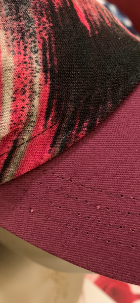 Sun Cap | Baseball Cap | Beautiful Visor Scarf For Women In Similar To Cashmere  Stretchy Fabric. Made in USA