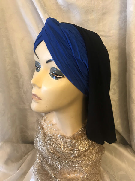 Snood Turban Hijab Renaissance Style Clothing Made in USA by Uptown Girl Headwear - Uptown Girl Headwear