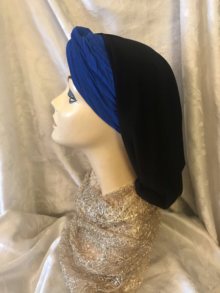 Snood Turban Hijab Renaissance Style Clothing Made in USA by Uptown Girl Headwear - Uptown Girl Headwear