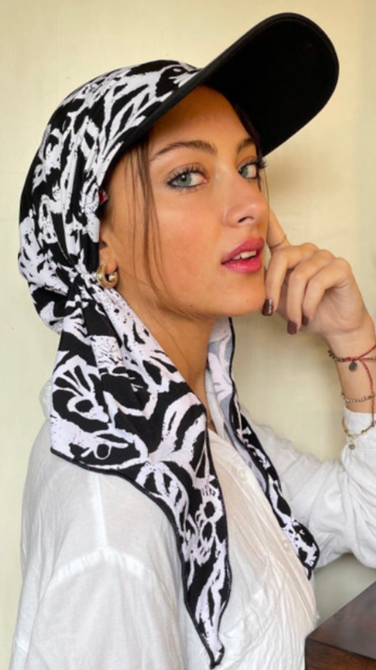 Accent Scarf Straw Sun Hat - Natural OSFM at Amazon Women's