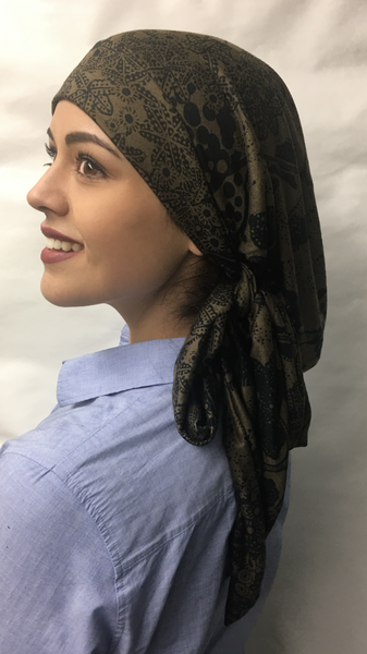 Modern Bohemian Style Headwear | Adjustable Hair Wrap & Hipster Turban Snood Woman’s Head Scarf Hijab Fashion Hair Wrap