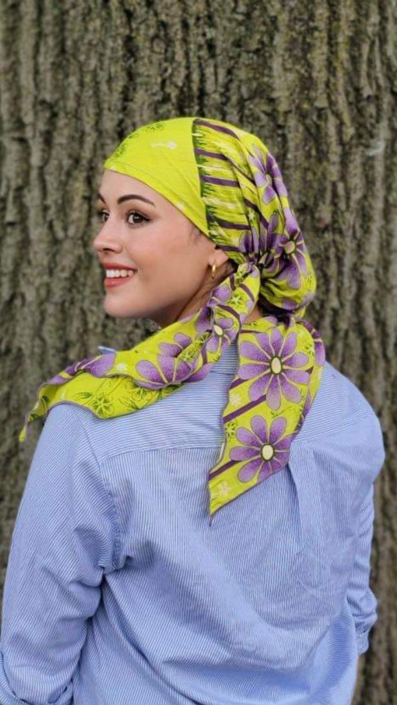 Best Lightweight Tichel Turban Hijab Pre-Tied Head Fashion Hair Scarf |  Made in USA